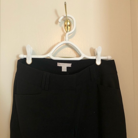 New York & Company Petite Black Trousers - Picture 3 of 4